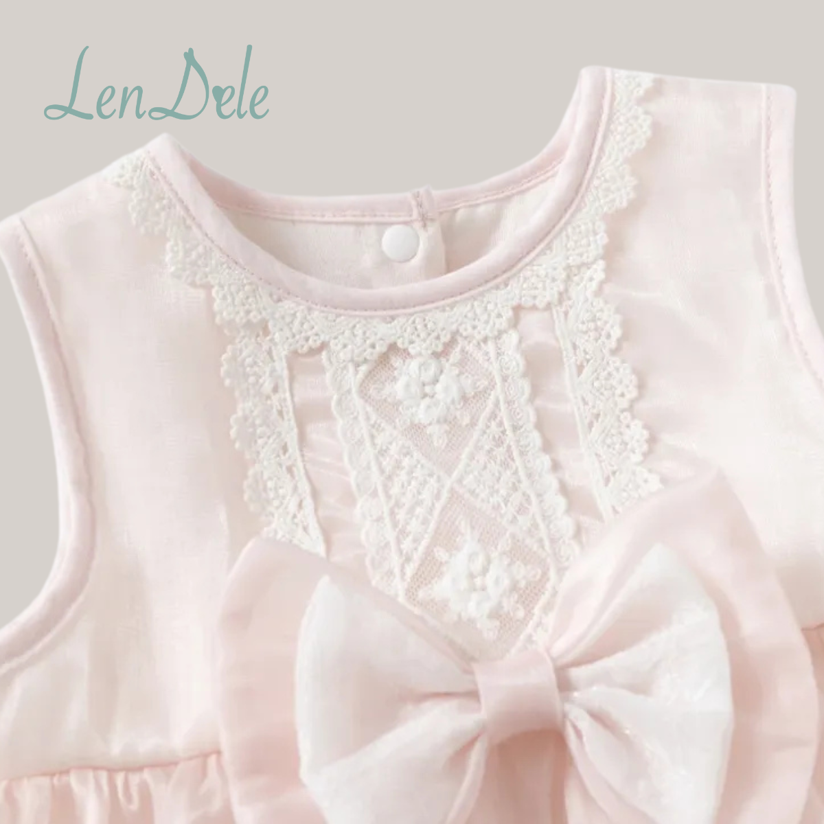 HELEN Sleeveless Baptismal and Reception Party Dress