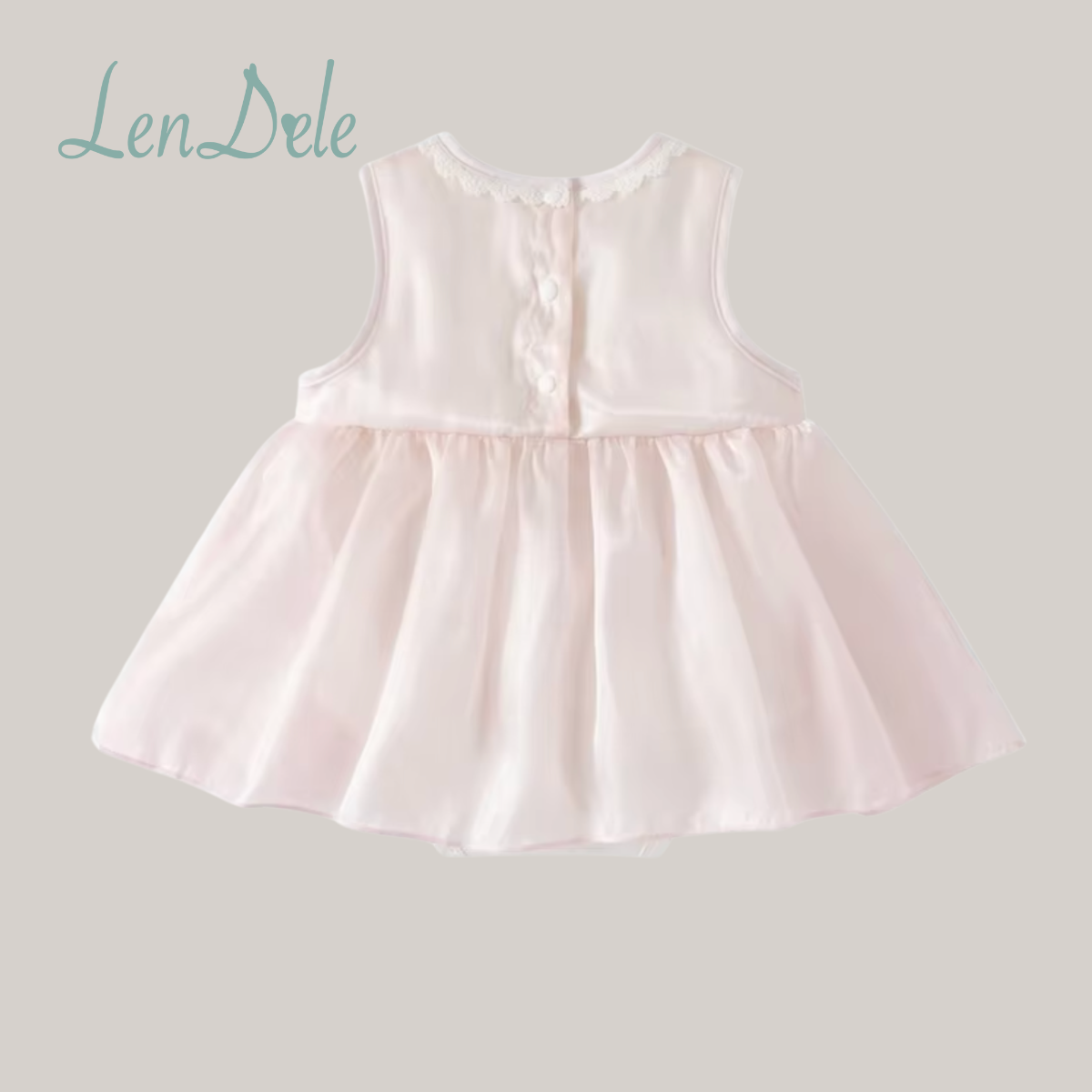 HELEN Sleeveless Baptismal and Reception Party Dress
