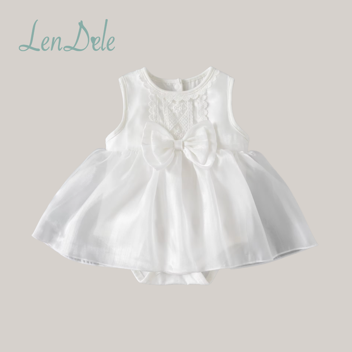 HELEN Sleeveless Baptismal and Reception Party Dress