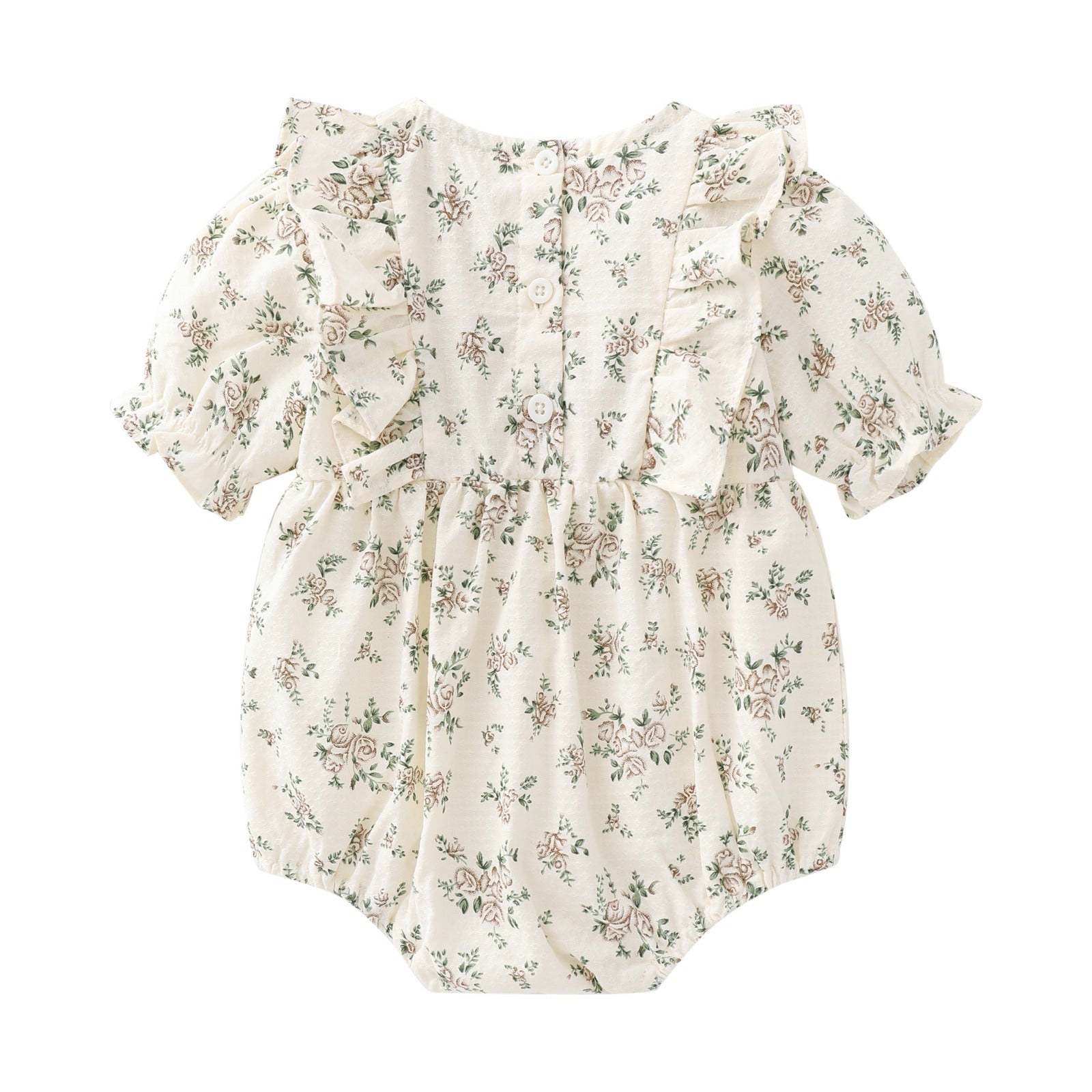 BLOSSOM Floral Romper with Headband