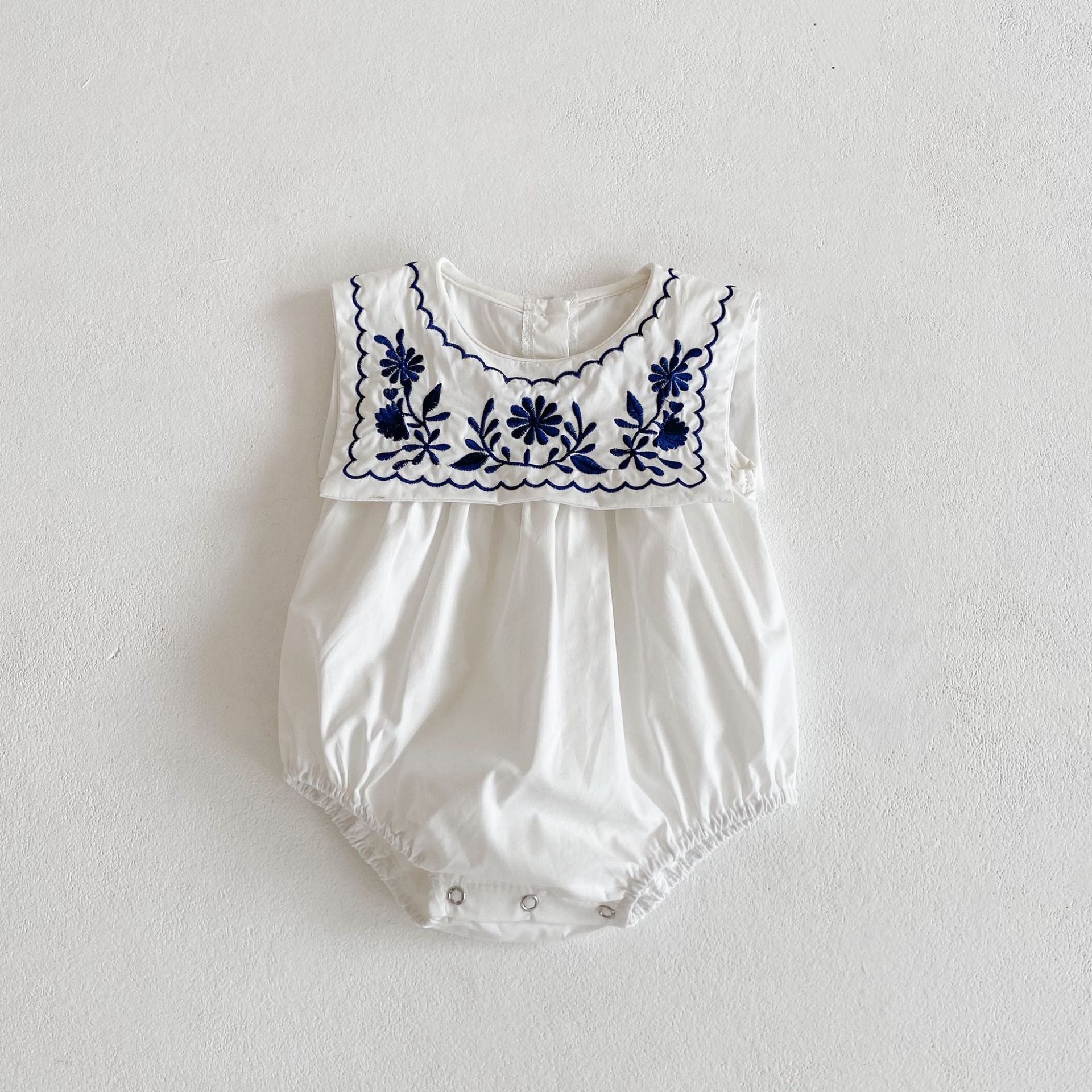 Dionne Embroidered Romper