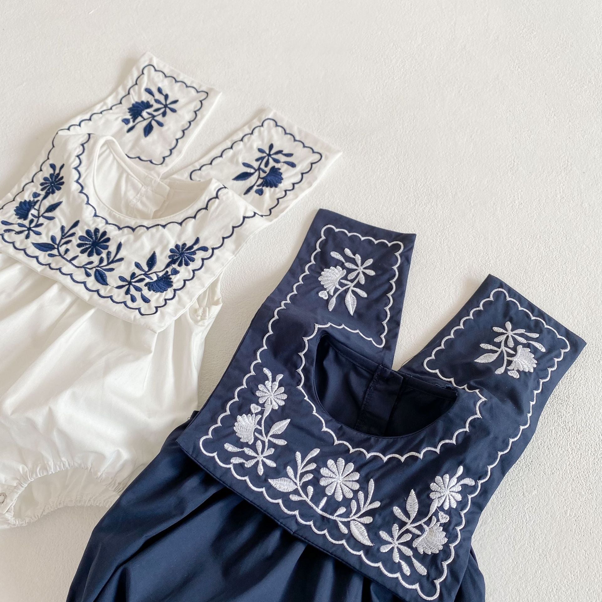 Dionne Embroidered Romper