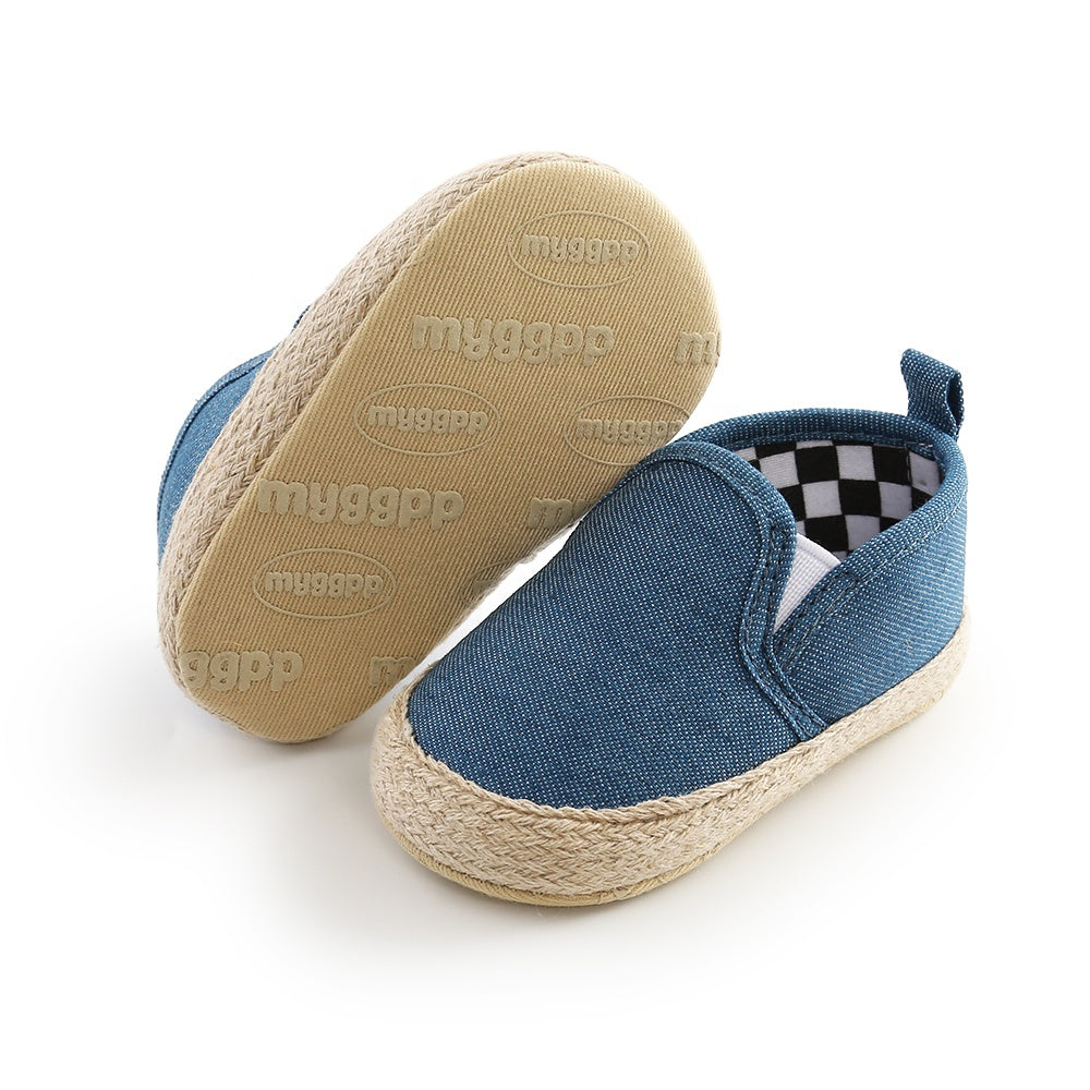 Zach Canvas Shoes in Blue