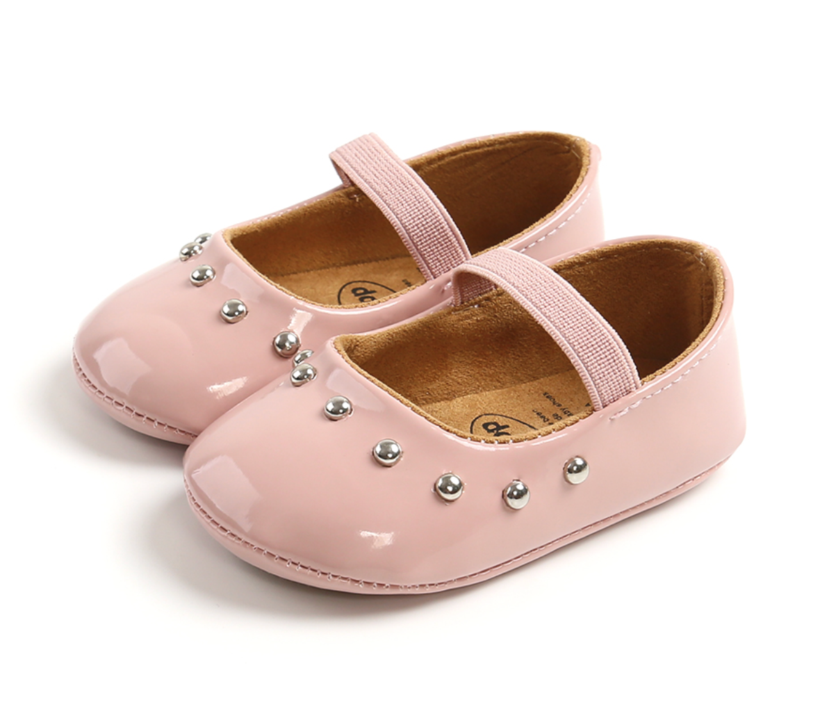 Cassidy Dress Shoes & Headbands Set in Pink